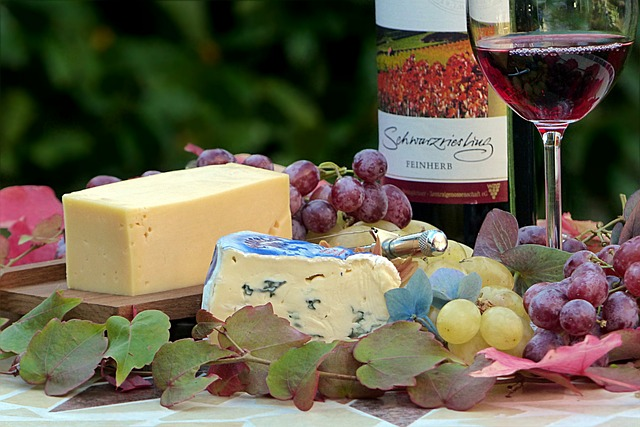 Image that some wines makes cheese taste creamier
