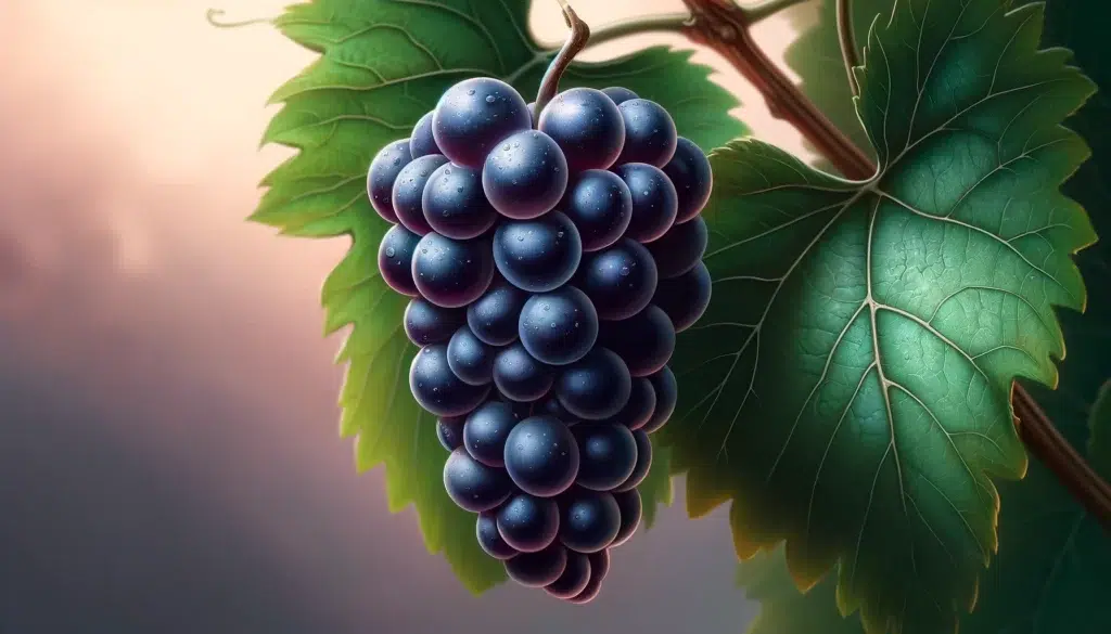 cabernet sauvignon grape cluster