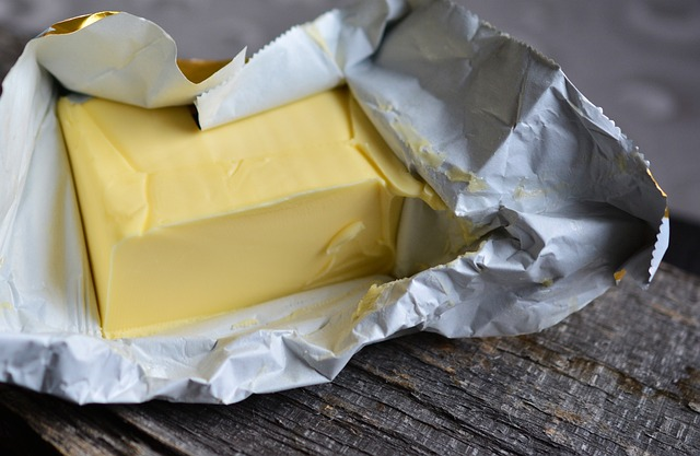 Image of butter in association with butter notes in wine especially chardonnay.