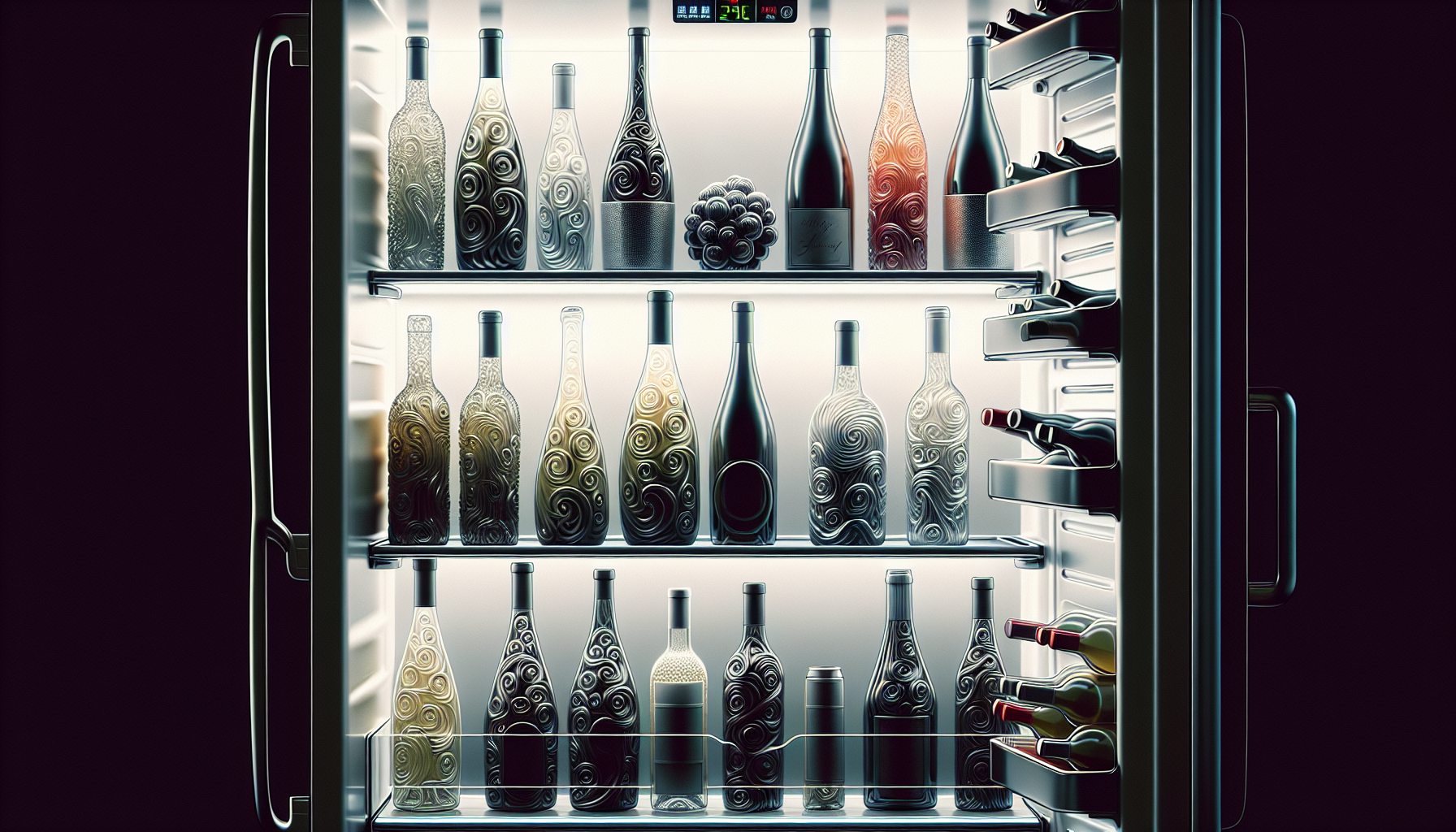 Refrigerating opened wine bottles